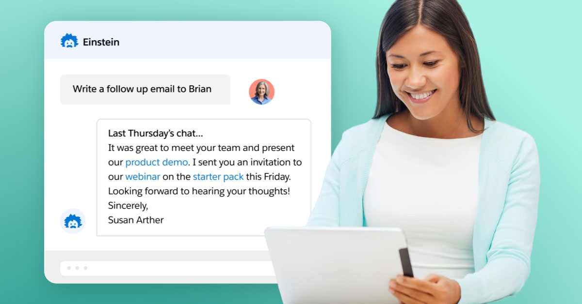 Boost Your Sales Efficiency: How Salesforce Einstein Saves Time with Sales Emails